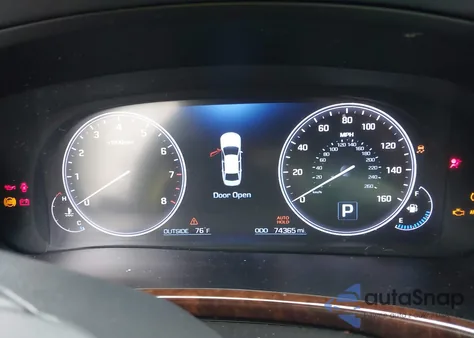 2014 Hyundai Equus Ultimate from USA, damaged, VIN KMHGH4JH2EU076804